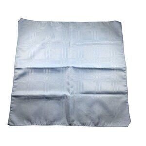 Set Of 6 cloth Napkins Blue Geometric table linen beach elegant nautical